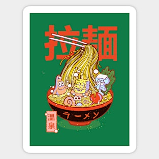 Krusty Onsen Ramen Sticker